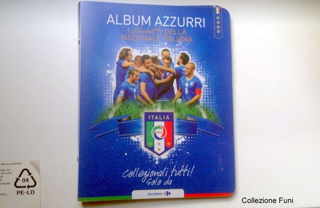 Album calcio Azzurri 2006 Carrefour completo